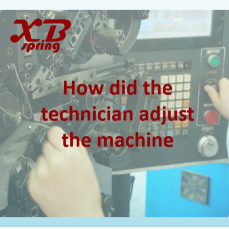 Comment le technicien a-t-il ajusté la machine